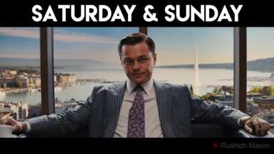 $GME Weekends Be Like...
