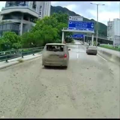 Stopping the car