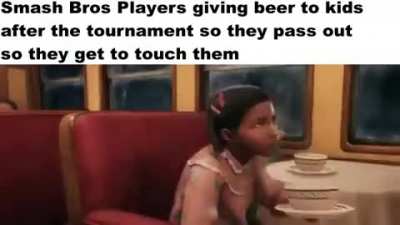 Wow Smash Players are really good at handing out beer