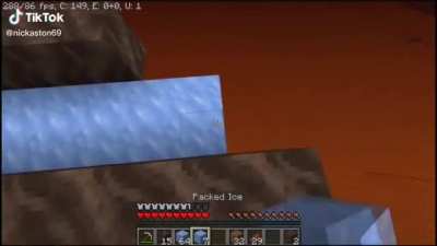Rip his almost fully enchanted diamond armor