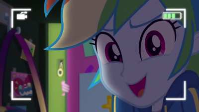 Hide in locker and scream
