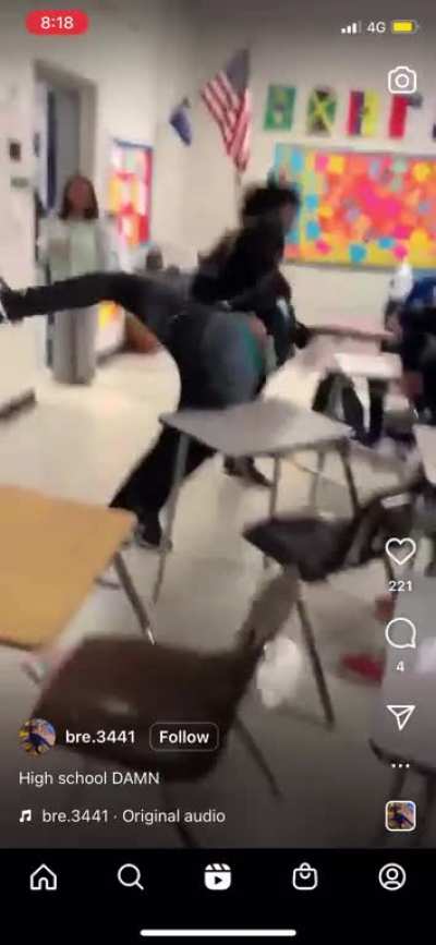 High school fight