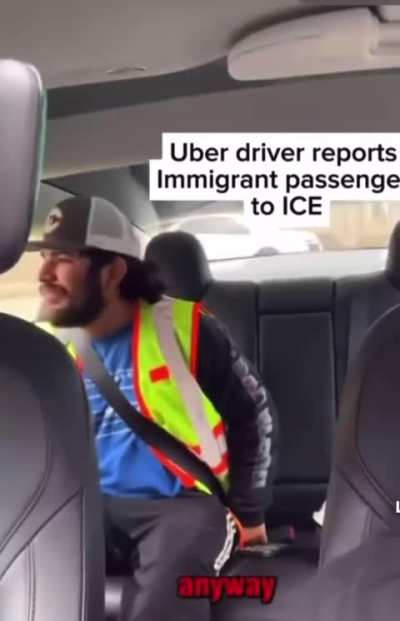 &Uuml;berdriver reports "possible" illegal immigrant to ICE