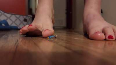 I broke up with my tiny boyfriend...by crushing him. 😋