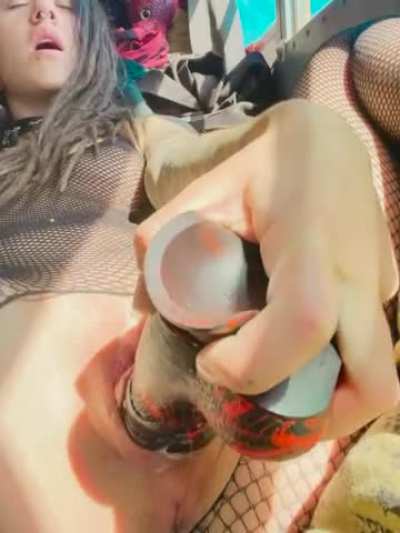 This dildo is called “the devils cock”..