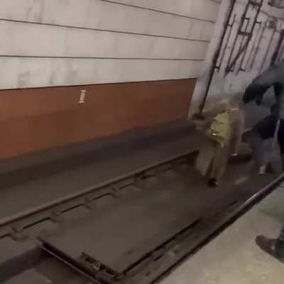 Time Traveler in the Moscow Metro
