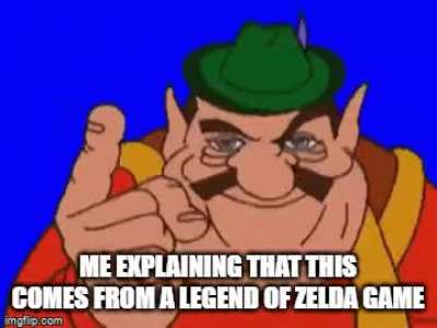 there's never enough Morshu memes.