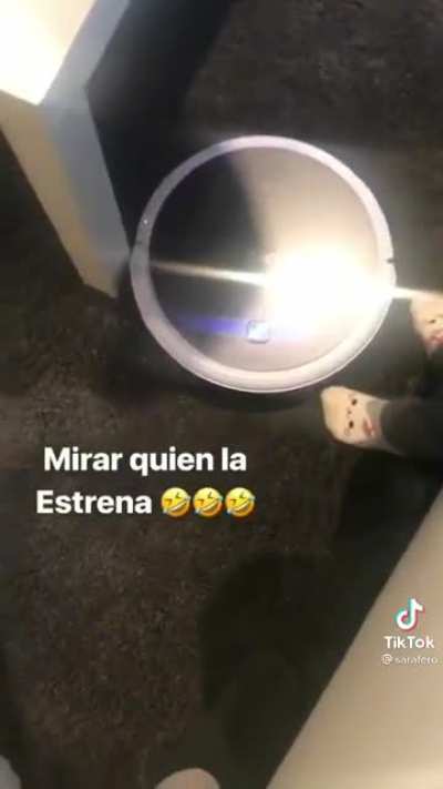 Just checking out the new roomba