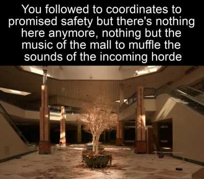 At least you can enjoy the last reminder of humanity