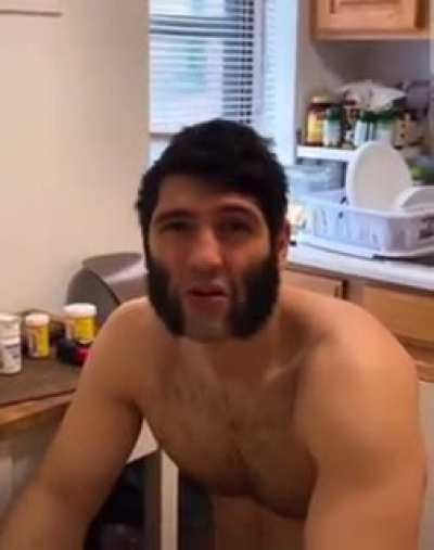 His wife didn't like his "new look"