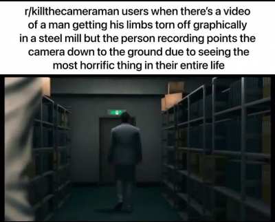 [META] post because this sub has kinda gone to shit since most of it is gore related and not videos of people who don&rsquo;t know how to operate a camera.