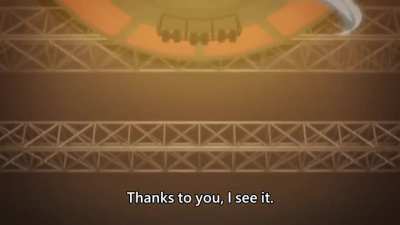 Even though the anime made a lot of changes from the Manhwa , this was one of the best changes they made. This scene with an awesome OST was one of the best moments of the show.