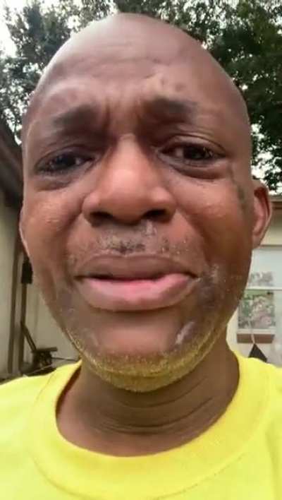 My guy still crying