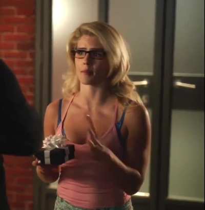 Felicity(Emily Bett Rickards) is one of the most fuckable characters ever put on screen
