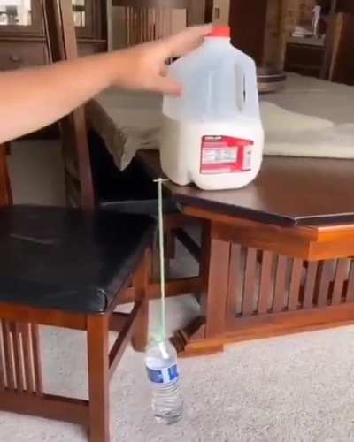 Toothpicks breaks physics