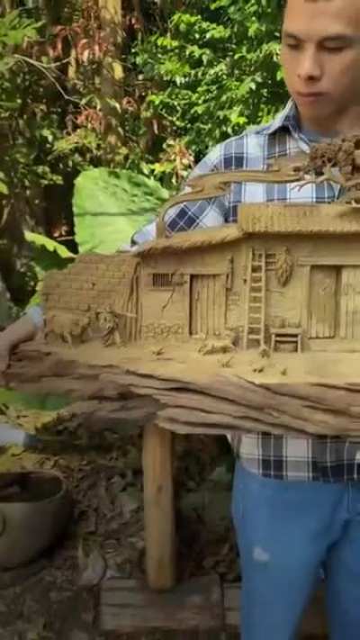 Wooden sculptures by D&ouml;uyin