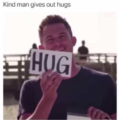 This man is so kind!