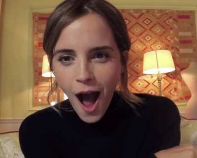 Emma Watson when you initially pull out your dick