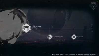The Traveler on the Timeline has a little Telesto orbiting it!
