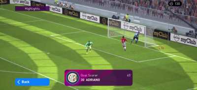96 Strength Adriano in an online match:
