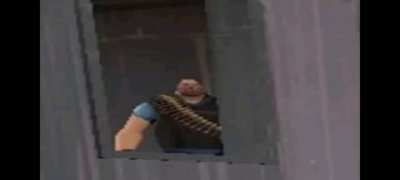 He is watching