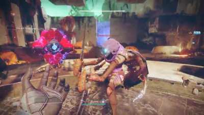 Was teaching my friend how to play Destiny and discovered a new melee ability!