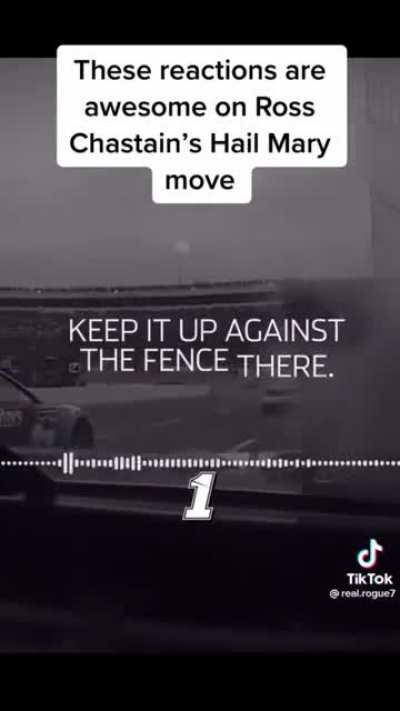 Ross Chastain tries a move only seen in video games- and pulls it off!