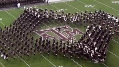 Marching band formations, Texas A&amp;amp;M
