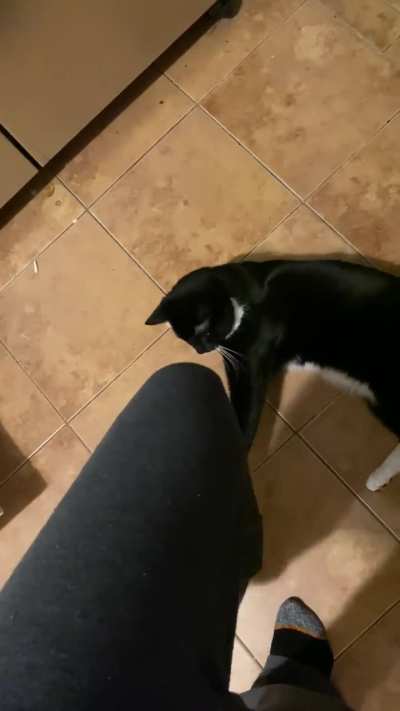 Holding on 