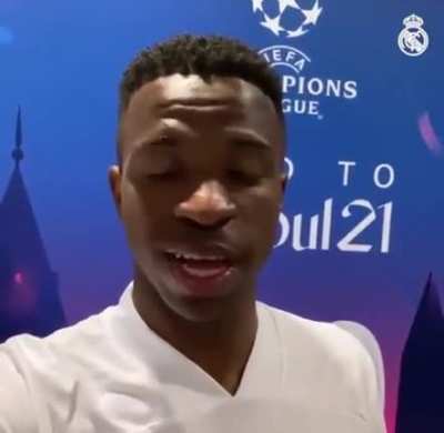 O portunhol do Vin&iacute;cius J&uacute;nior &eacute; maravilhoso