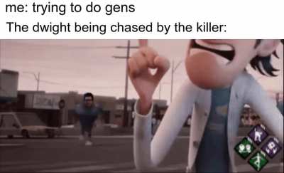 I swear it's always Dwight