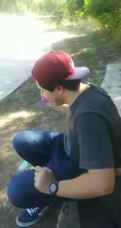 Me and my friends fucking with a taser