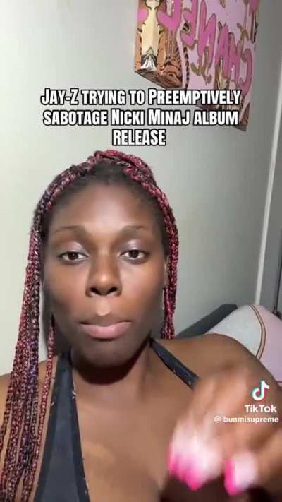 Jay Z doing a sympathy press tour right before Nicki&rsquo;s supposed album release date is crazy 😭