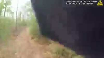 Moment police found 4 year old boy lost in the woods