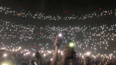 The phone lights during Christmas Truce were incredible.