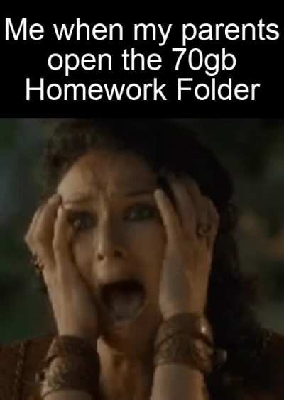 I'm grounded for the entire week.