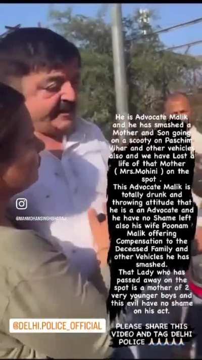 Serious video, Drunk guy in car killed a innocent women in scooty and injured her son
