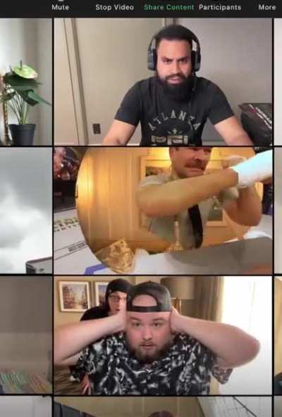 Blursed Video Call