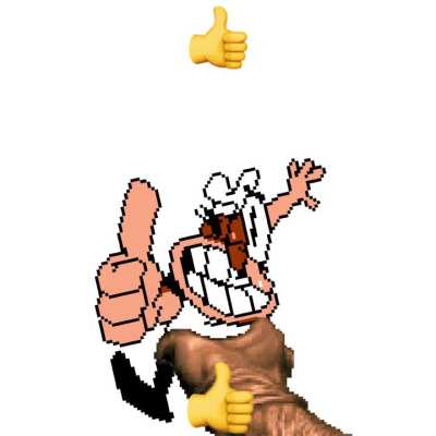 Peppino approves of Gub Gub! Be like Peppino.