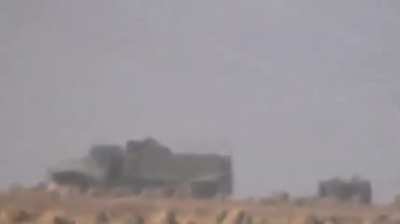 Early-War FSA fighters engage a distant SAA convoy before incoming fire forces them to move positions - Maaraba - 10/13/2012