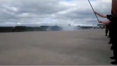 Round 2 of Leclerc VS challenger drag race