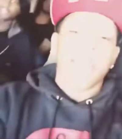 Ikey(O’block/OTF), Loweko(Lowelife), Durk(300/Lamron/OTF), Drose(600/THF/FollyBoyz) and Rondo(600/OTF) in traffic