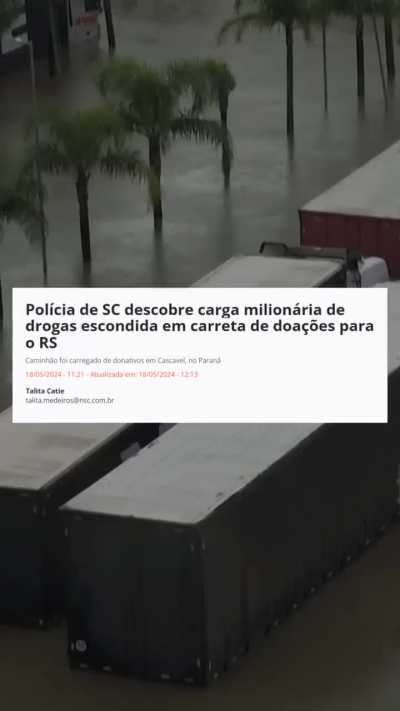 Por que os bolsonaristas implicaram tanto com a fiscaliza&ccedil;&atilde;o dos caminh&otilde;es de donativos para o RS?