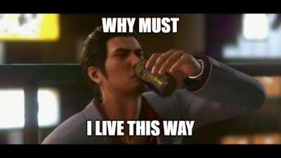 Kiryu before Infinite Wealth:
