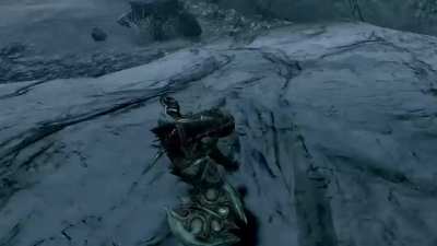 This is how npc&rsquo;s feel getting FUS RO DAH&rsquo;d off a cliff
