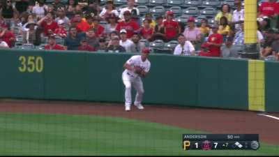 [Highlight] Liover Peguero hits an RBI double for his first career hit. It also cuts the Angels lead to just 5 runs