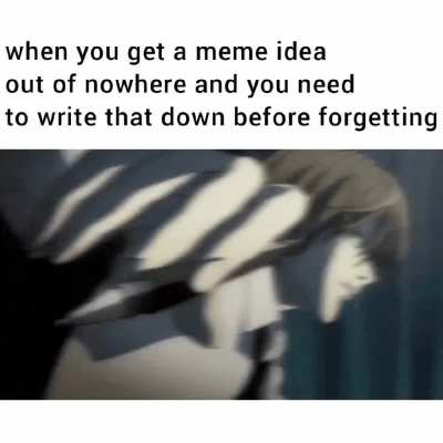 write that down