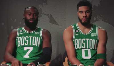 Here&rsquo;s not only a friendly reminder that Jaylen Brown wants to force overtime, but here&rsquo;s a separate friendly reminder that Jaylen Brown and Jayson Tatum want to win 7 more games