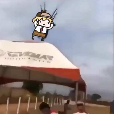 Ame land safely