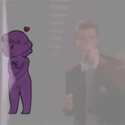 I made my own rick roll guys